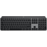 Logitech MX Keys S for Mac keyboard Office RF Wireless + Bluetooth QWERTY UK English Aluminium, Black