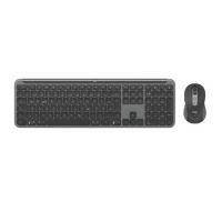 Logitech MK950 Signature Slim keyboard Mouse included Office RF Wireless + Bluetooth QWERTZ German G