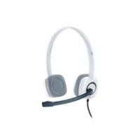 Logitech H150 Stereo Headset Head-band White