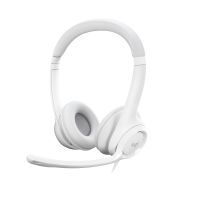 Logitech Headset H390 USB grey-white retail