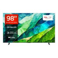 TCL 98C855K TV 2.49 m (98") 4K Ultra HD Smart TV Wi-Fi Titanium 3500 cd/m²