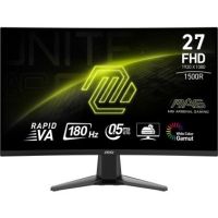 MSI MAG 27C6F computer monitor 68.6 cm (27") 1920 x 1080 pixels Full HD LCD Black