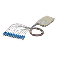 Digitus Splice cassette with 12 pigtails, pre-assembled, SC, OM4