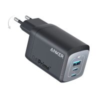 Anker Prime - Netzteil - GaN - Wechselstrom 100-240 V - 67 Watt - Ausgangsanschlüsse: 3