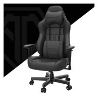 Anda Seat Dark Demon Dragon PC gaming chair Upholstered padded seat Black