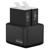 GoPro Dual Battery Charger + Enduro Batt for HERO12, HERO11, HERO10 & HERO9 Black