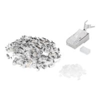 Digitus Modular Plug for Round Cable, CAT 6A, shielded - 100 pieces