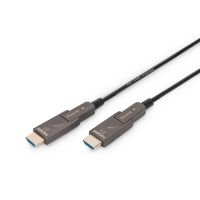 Digitus 4K - HDMI AOC Hybrid Fiber Optic Cable with 15m removable plug