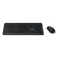 Targus - Tastatur-und-Maus-Set - Kombination - full size - kabellos - 2.4 GHz - QWERTY - Nordisch - 