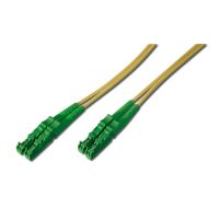 Digitus Fiber Optic Patch Cord, E2000 (8Â° APC) to E2000 (8Â° APC), Singlemode