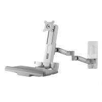 Amer Mounts AMR1WSL monitor mount / stand 61 cm (24") Grey Wall