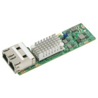 Supermicro Micro-LP NIC Netzwerkkarte Dual-Port RJ-45 10 Gbit LP AOC-CTGS-I2T-O