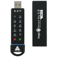 Apricorn Aegis Secure Key 3.0 USB flash drive 240 GB USB Type-A 3.2 Gen 1 (3.1 Gen 1) Black