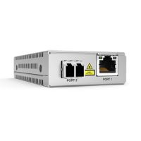 Allied Telesis AT MMC2000LX/LC - Fibre media converter - GigE - 10Base-T, 1000Base-LX, 100Base-TX, 1000Base-T, 1000Base-LC - RJ-45 / LC/LX single-mode - up to 20 km - 1310 nm - TAA Compliant