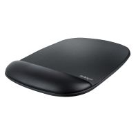 StarTech.com Mouse Pad with Hand rest, 6.7x7.1x 0.8in (17x18x2cm), Ergonomic Mouse Pad with Wrist Su