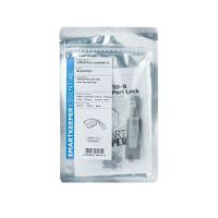 Smartkeeper BL04PKGY port blocker Port blocker + key USB Type-B Grey Plastic 1 pc(s)