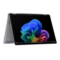 HP OmniBook X FlipNGAI OmniBook X Flip 2-in-1 Laptop Next Gen AI 16-ar0009na Copilot+ PC AMD Ryzen AI 5 340 40.6 cm (16") Touchscreen 2K 16 GB LPDDR5x-SDRAM Wi-Fi 7 (802.11be) Windows 11 Home Silver