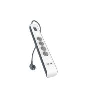 Belkin BSV401CA2M surge protector Black, White 4 AC outlet(s) 2 m