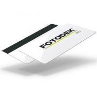 Digital ID Fotodek Blank White Bio Plastic Cards with Hi-Co Mag (Pack of 100) *DISCONTINUED - LIMITE