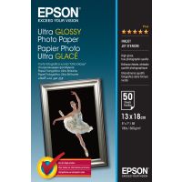 EPSON Ultra Glossy Photop.   13x18cm 13x18cm, 50 Blatt, 300g/m²