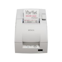 receipt printer, dot-matrix printing, media width (max.): 76 mm, speed (max.): 8.8 lps, cutter, Ethe