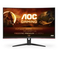 80cm/31","5'' (1920x1080) AOC C32G2ZE Gaming Curved 16:9 1ms 240Hz DisplayPort 2xHDMI VGA VESA Spe