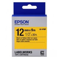 Epson C53S654008 (LK-4YBP) DirectLabel-etikettes, 12mm x 9m