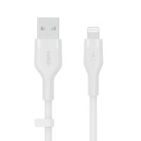 ""Belkin Flex Lightning/USB-A", Apple zert., 1m," weiÃŸ""