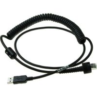 Connection Cable USB-A, coiled, 2.4m, IP67