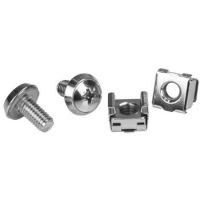 StarTech M6 Rack Screws and M6 Cage Nuts - 20 Pack