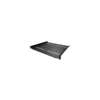 StarTech.com .com 2-Pack 1U Server Rack Shelf, Vented, 44lb Capacity, 16" Deep (CABSHELF116V2PK) - R