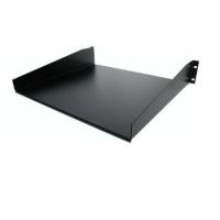 StarTech Black Standard Universal Server Rack Cabinet Shelf