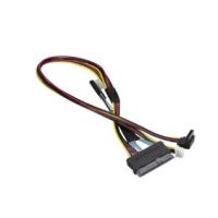 Supermicro Kabel OCuLink SFF-8611 x4 auf U.2 SFF-8639 CBL-SAST-0955 45cm - Cable - Digital