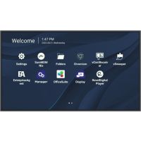 Viewsonic CDE4330 Signage Display 109.2 cm (43") Wi-Fi 450 cd/m² 4K Ultra HD Black Touchscreen Built-in processor Android 11