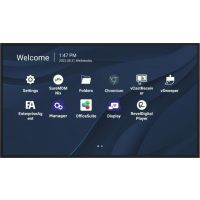 Viewsonic CDE9830 Signage Display 2.49 m (98") Wi-Fi 500 cd/m² 4K Ultra HD Black Touchscreen Built-in processor Android 11