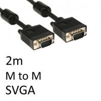 TARGET SVGA (M) to SVGA (M) 2m Black OEM Display Cable