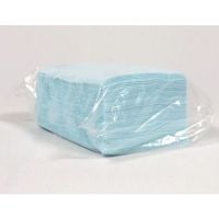 DATA DIRECT Blue Wipe Absorbent Poly Paper Reusable 8 Pack x50