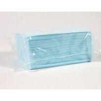 DATA DIRECT Blue Wipe Absorbent Poly Paper Reusable 1 Pack x50