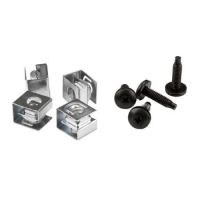 StarTech Server Rack Screws and Clip Nuts - 10-32 - Rack Mount Screws and Slide-On Cage Nuts - 50 Pack