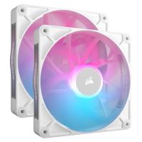 CORSAIR Lüfter 140*140*25 RX140 RGB iCUE Link White Dual