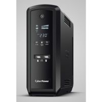CyberPower PFC Sinewave 1350VA Line Interactive Tower UPS, 810W, LCD Display, 2x UK Plug, 4x IEC, AV