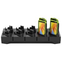 10-Slot Charge Only Cradle, charges up to 10 devices, order separately: Power Supply, AC and DC Cabl