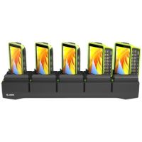5-Slot Ethernet Cradle, charges up to 5 devices and 5 spare batteries, order separately: Power Suppl