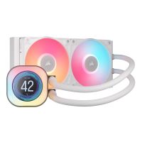 CORSAIR WAK iCUE LINK TITAN 240 RX LCD White AIO 240mm