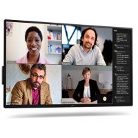 DELL P5525QC Digital signage flat panel 138.8 cm (54.6") LCD 400 cd/m² 4K Ultra HD Black