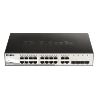 D-Link DGS-1210-20 Managed L2 Gigabit Ethernet (10/100/1000) 1U Black
