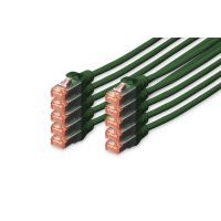 Digitus CAT 6 S/FTP patch cord, 10 units