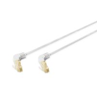 Digitus CAT 6A S/FTP patch cord, 90Â° angled plug