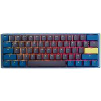 Ducky One3 Daybreak Mini keyboard Gaming USB UK International Blue, Grey, Yellow