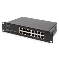 Digitus 16 Port Gigabit Switch, 10 Inch, Unmanaged